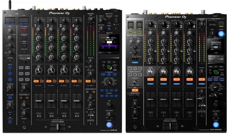 Comparatif DJM-A9 vs DJM-900NXS2